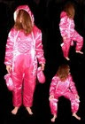 ADULT Sissy shiny SATIN OVERALL snow overalls Schneeoverall onepieces Jumpsuit
