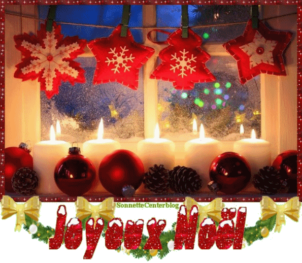 Noël à la fenêtre 
