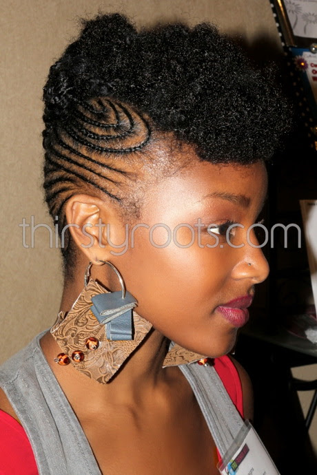 Black people braid hairstyles