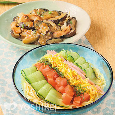 天の川冷やし中華 定番献立レシピ 夕食食材宅配サービス ヨシケイ
