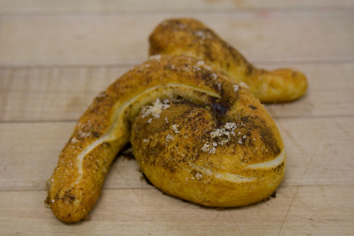sweet soft pretzel