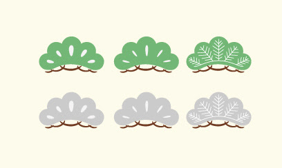 松のイラスト Ec Design デザイン