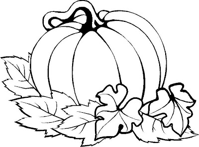 Preschool Pumpkin Coloring Pages
