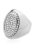 Dyrberg/Kern Anillo Crystal (Plateado / Transparente)