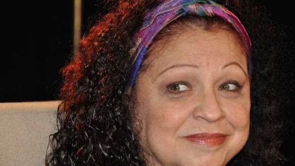 Sonia Silvestre en el programa de la Televisión Cubana "Con 2 que se quieran" bajo la conducción de Amaury Pérez, en el 2011. Foto: Petí
