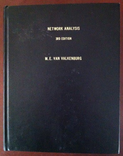 Network Analysis by Van Valkenburg, Mac E. (1974) HardcoverFrom Prentice Hall College Div