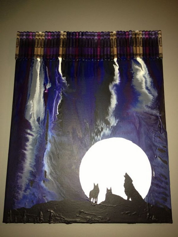 Fun and Budget Friendly Melted Crayon Art Ideas - Noted List