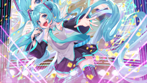 ピアプロコラボ Live Dam Ai Piapro カラオケ背景映像用イラスト大募集 結果発表 初音ミク公式ブログ
