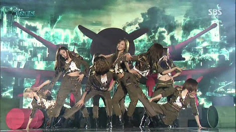 Sbs歌謡大祭典 愛しテヨン少女時代