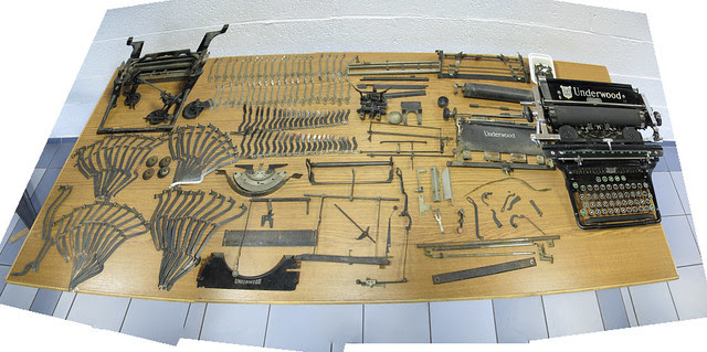 Anatomy of a typewriter