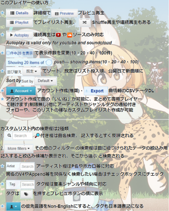 Song List Vocaloidアレンジ曲 リメイク曲 Arrangement Remake Vocaloid Database