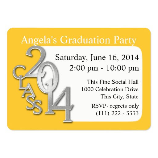 2018 Photo Insert Graduation Party Invitation 7x5 in ...