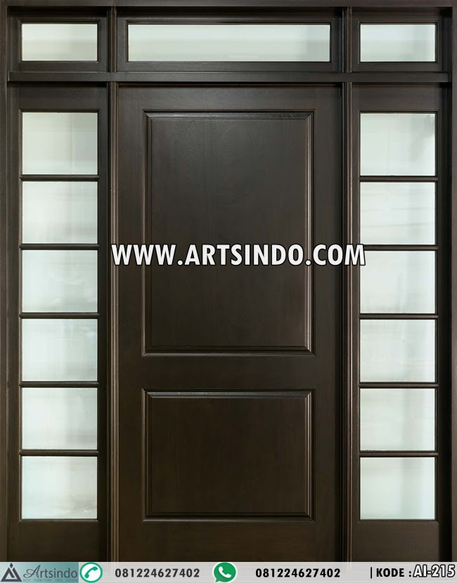  Pintu  Minimalis Jendela  Panel Kaca  AI 215 Arts Indo 