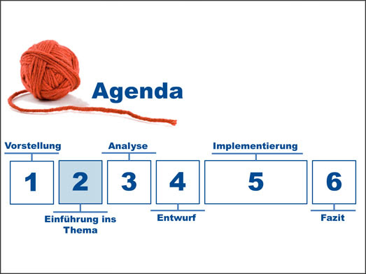 Technische Inhalte kann man nicht mit Bildern illustrieren ...