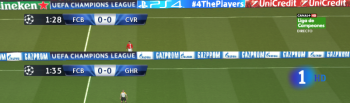 Download PES 2014 UCL Scoreboard + TV Logo by Txak