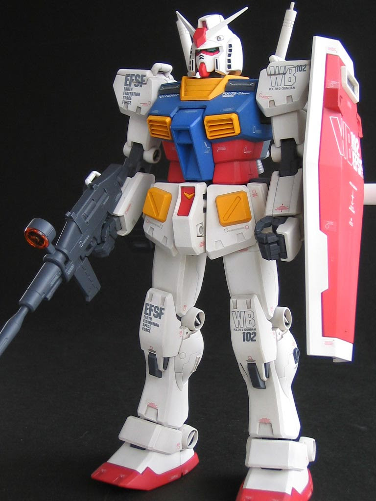 バンダイ 1 100 Mg ガンダム Rx 78 2 Ver Ka プラモデル制作記 完成写真
