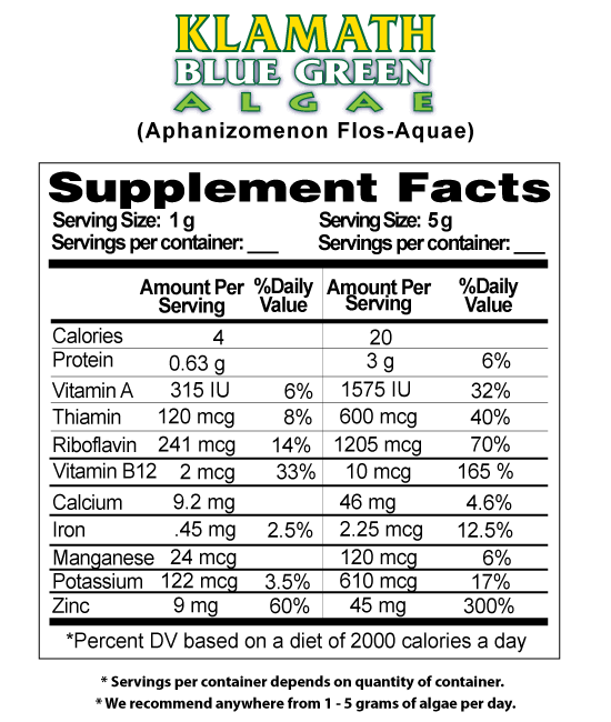 Image result for AFA nutrition