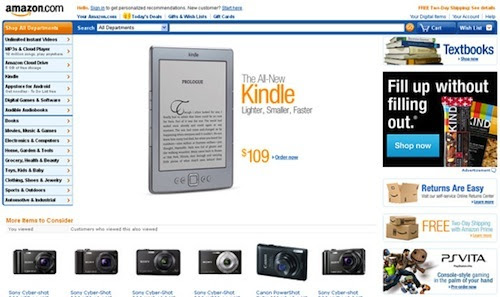 Thiết kế web amazone