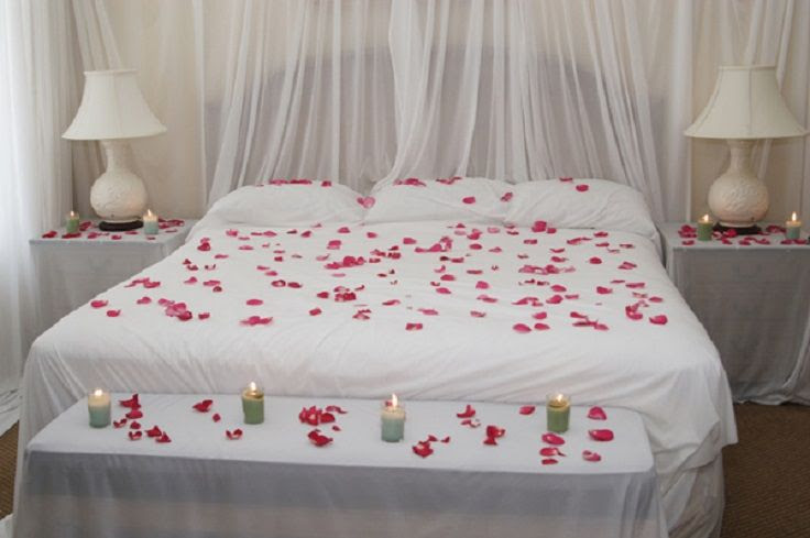 Romantic bedroom decorating ideas