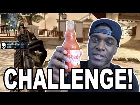 Black Ops 2 - HOT SAUCE CHALLENGE! (Call of Duty BO2)