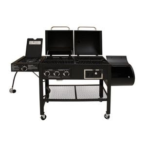 Charcoal Grill GasGrill and Smoker Combo  Agri Supply 80030
