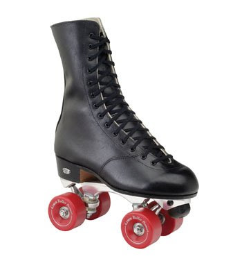 OG-Roller Bones Skate Black with red wheels