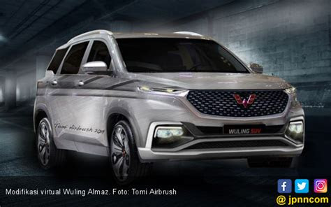 menikmati modifikasi virtual wuling almaz otomotif jpnncom