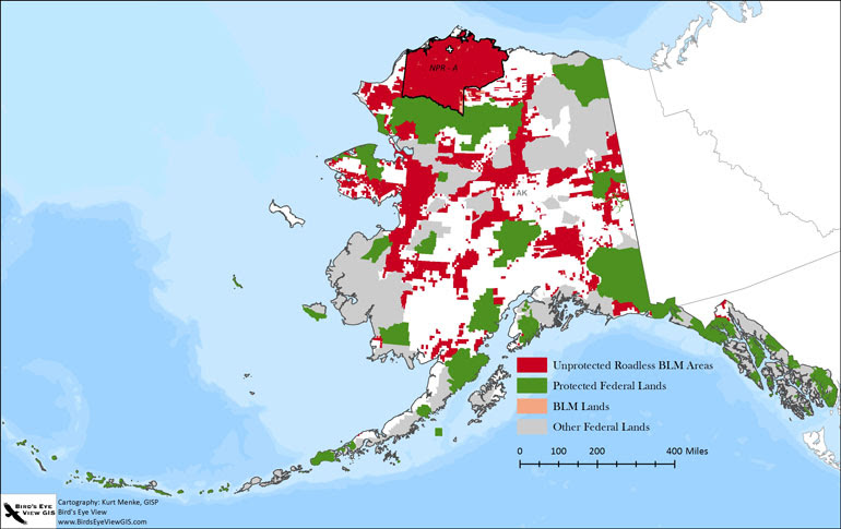 Alaska Public Lands Map Study evaluates economic impact of 'quiet recreation' on BLM lands