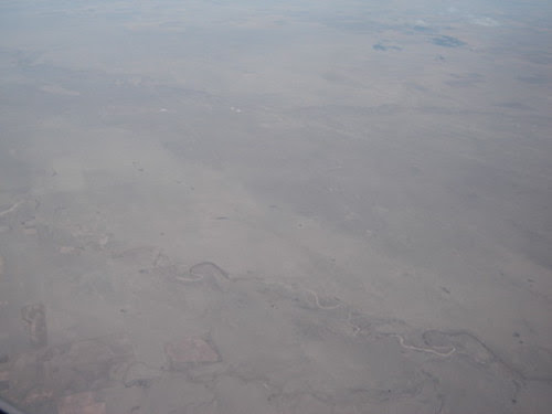 Flight from Orlando to Denver airports. Great plains