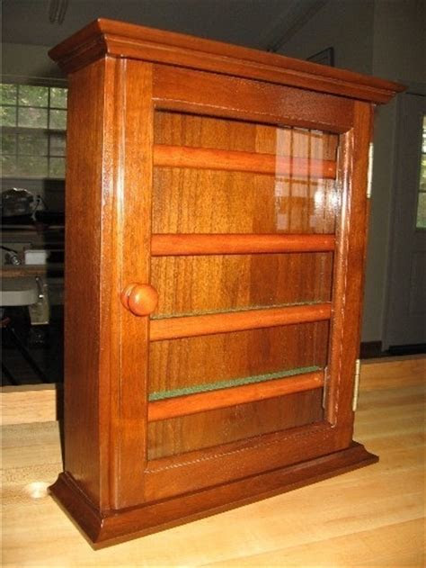 woodworking plans display case