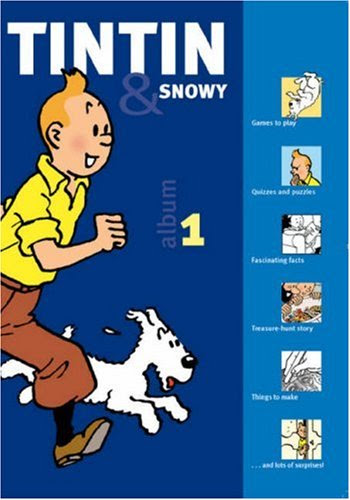 TINTIN & SNOWY ACTIVITY BOOK 1By First Last