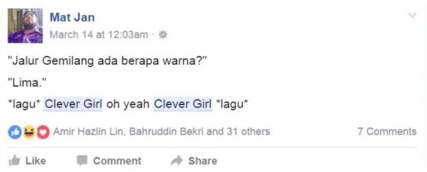 Tak Tahu Bendera Malaysia, Clever Girl Digelar 'Bimbo' 