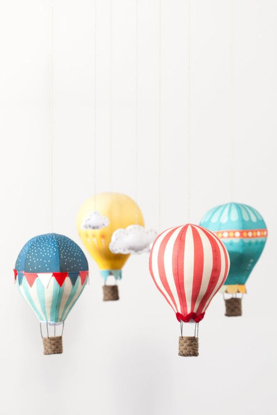 Hot Air Balloon Kit mobile kit - absolutely adorable!
