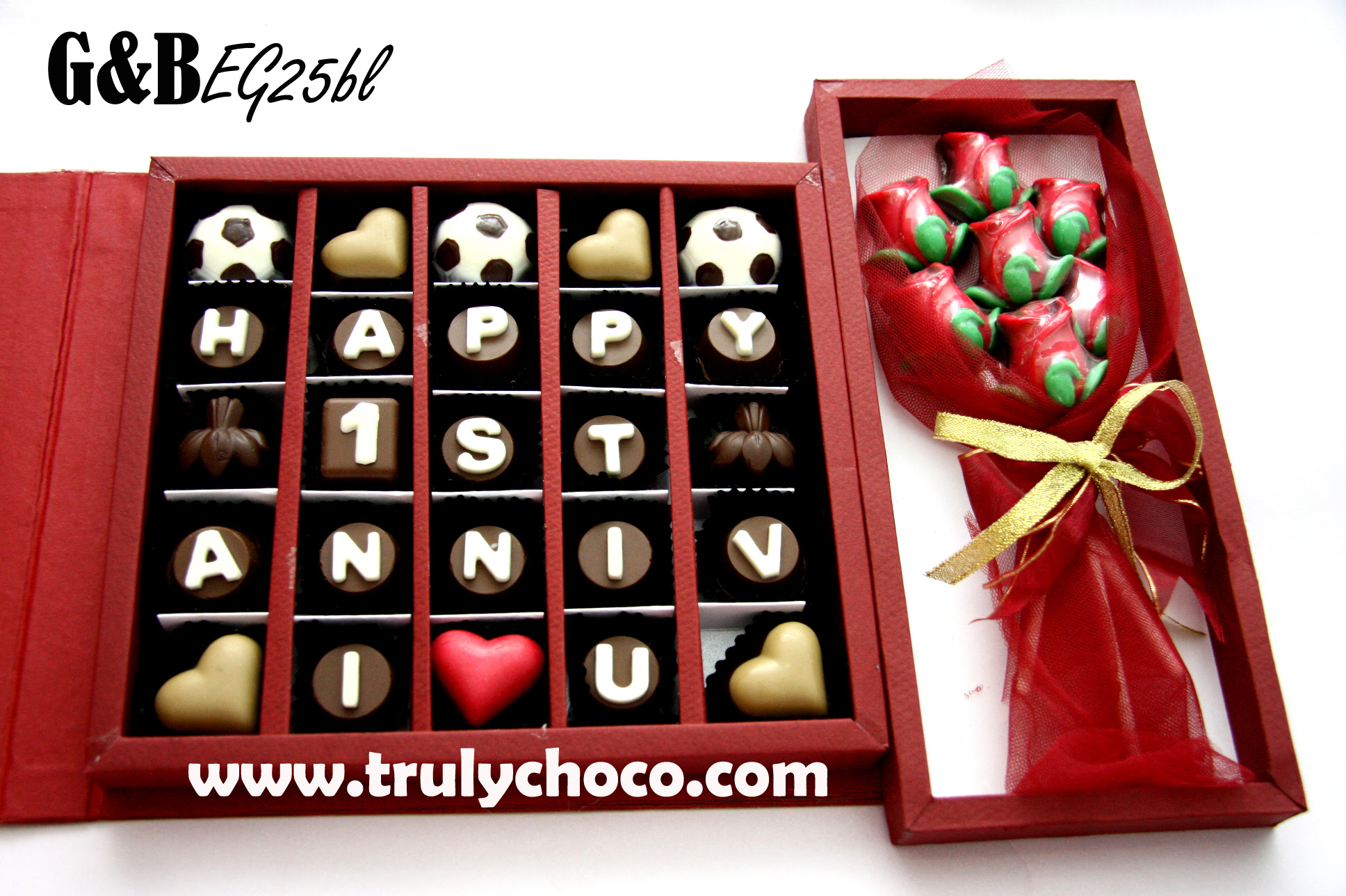 Kado Anniversary Pacar TrulyChoco Handmade Chocolate Kado Anniversary Pacar TrulyChoco Handmade Chocolate