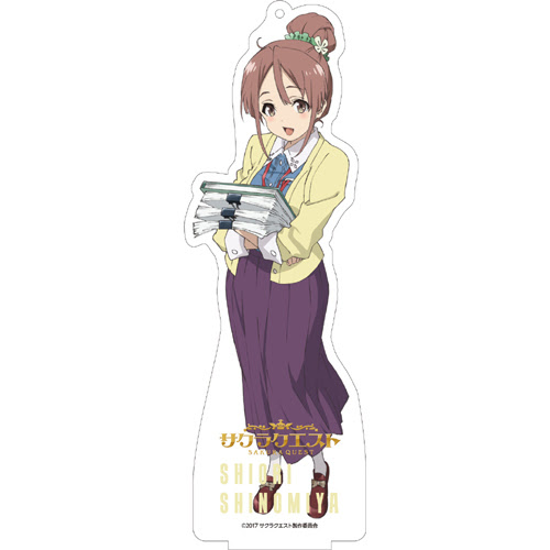 Cdjapan Sakura Quest Big Acryl Stand Shiori Shinomiya Collectible