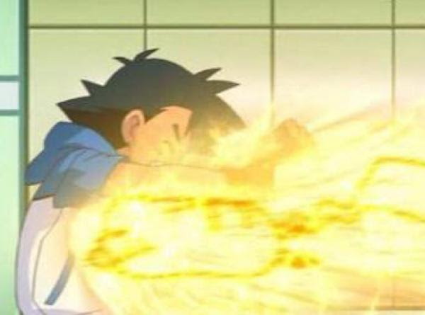 ポケモン最終回 さよならサトシ ピカチュウ怒りのボルテッカー 16年02月04日のイラストのボケ ボケて Bokete