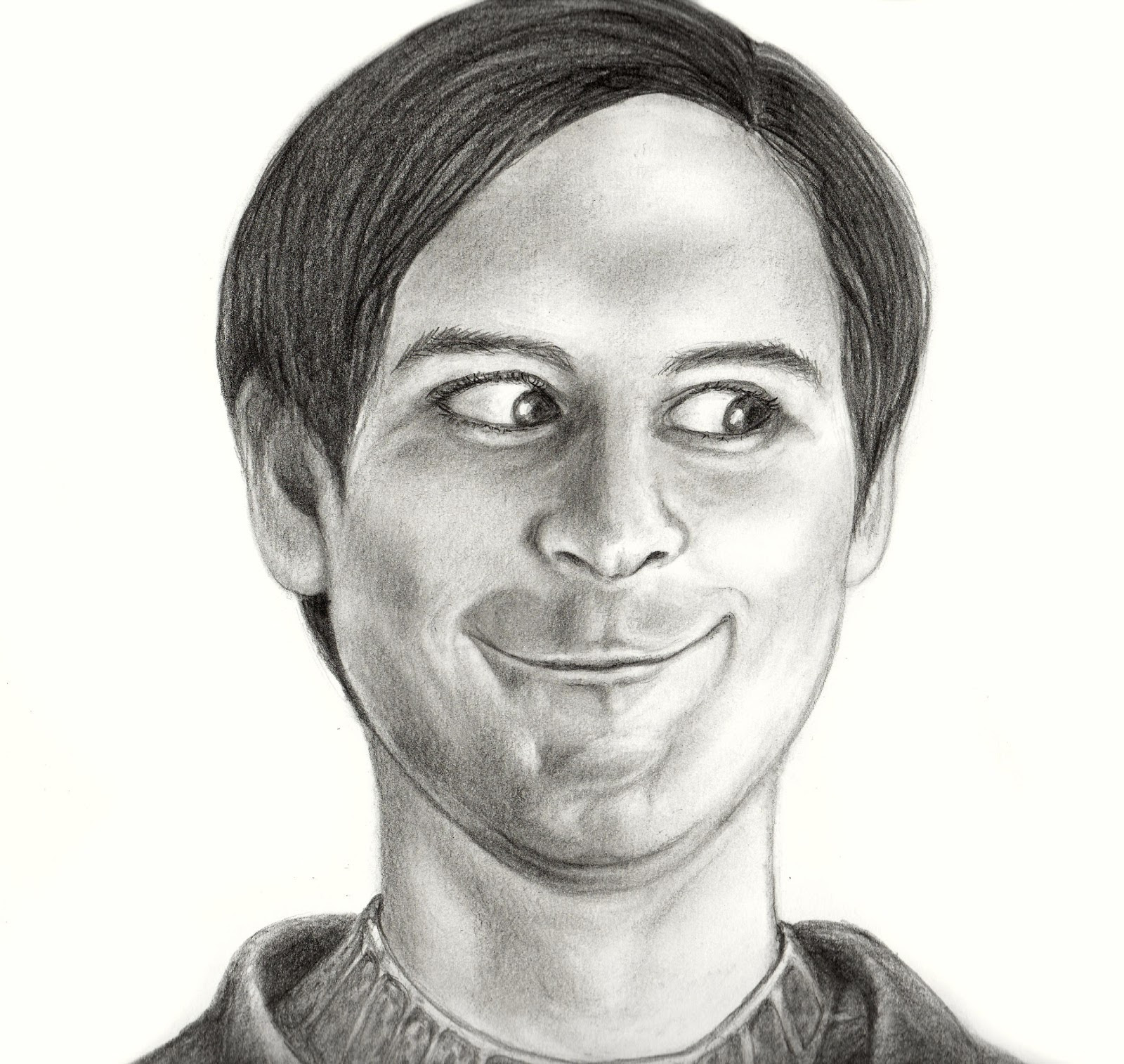 Realistic Drawing | Tobey Maguire Face | Know Your Meme