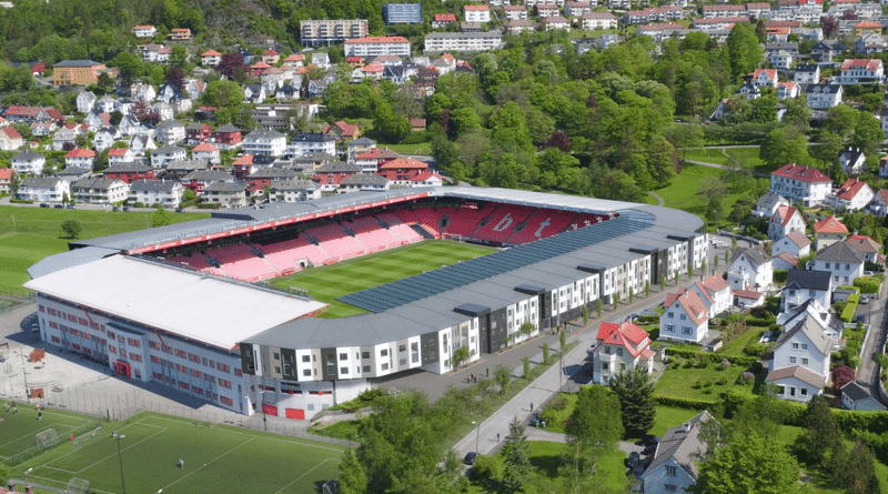 Brann Stadion New Fjordkraft Tribunen Nordic Stadiums