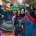 Paris, France, French people Celebrating Traditonal Carnival parade