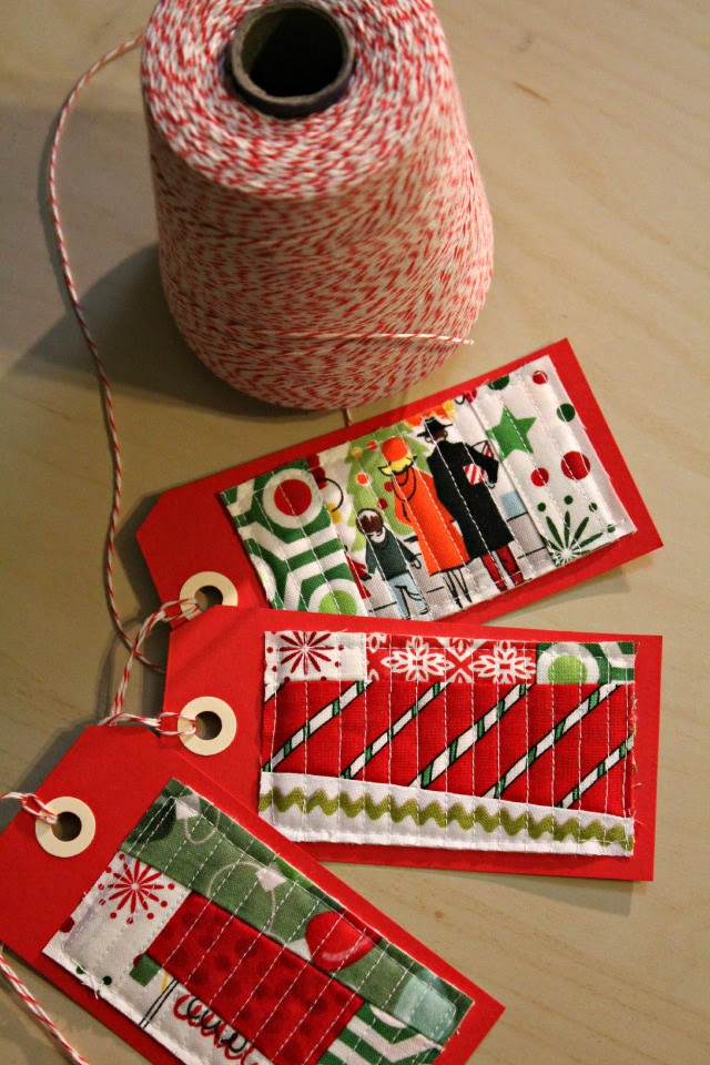Quilted Gift Tags