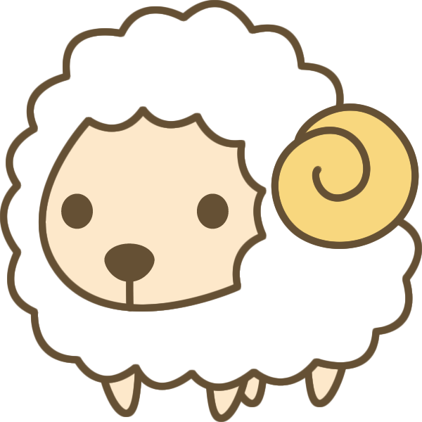 最高の動物画像 最高の羊 イラスト 簡単