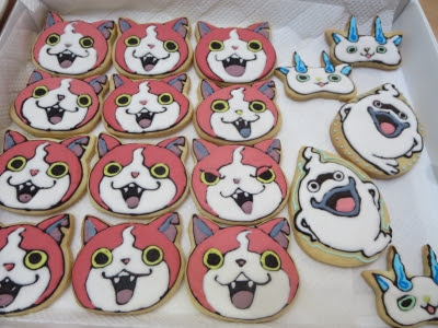 妖怪ウォッチのキャラクターケーキ ミルティアクッキー