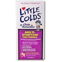 Little Colds Multi-Sympton, 1 Fluid Oz. Packages (Pack of 3)
