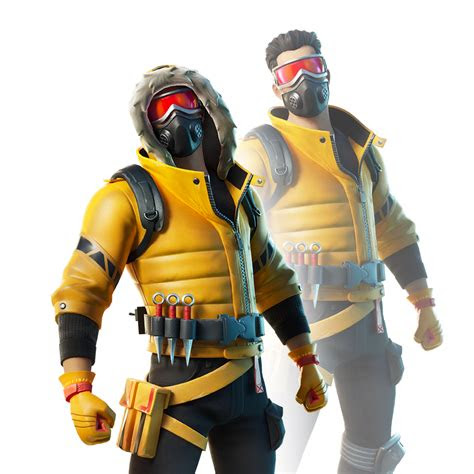 fortnite caution skin outfit pngs images pro game guides