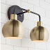 Champagne Bronze Bathroom Light Fixtures : Pin On Bathroom - Dual wall mount fixed and handheld shower head in champagne bronze.