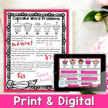 Our third grade valentine's day worksheets integrate creative writing prompts, math, spelling practice, and crafts to inspire a love of learning on valentine's . valentines day math 3rd grade math activities by the lifetime learner