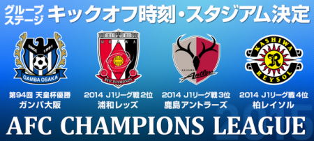 Acl 15日程と中継予定 サッカログ