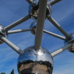 Las bolas del Atomium de Bruselas