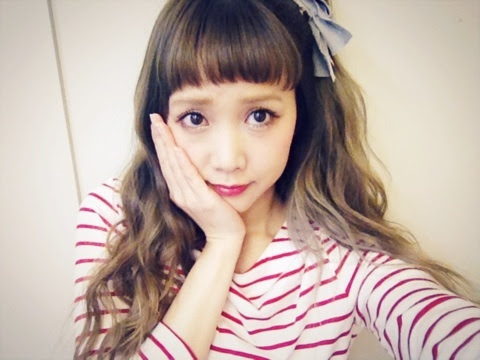 青文字系人気モデル 田中里奈の髪型まとめ インスタ ツイッター