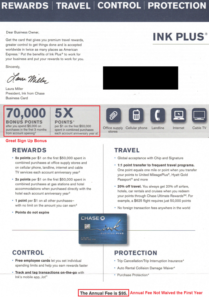 Ink Plus Business Credit Card / The Chase Ink Credit Cards: Which is Best for Your Small ... / Ink business cash℠ credit card from chase.